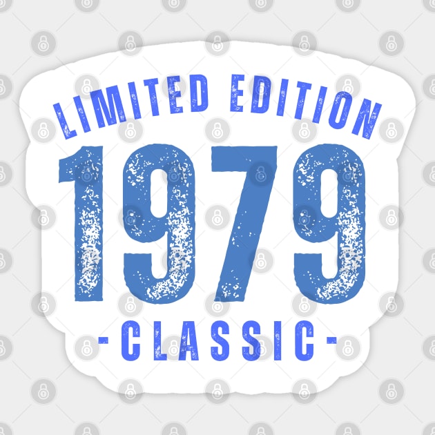 1979 Limited Edition Sticker by CreativeTees23